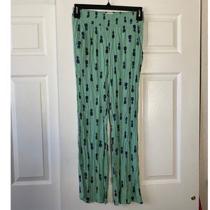 Blue Pineapple Pants